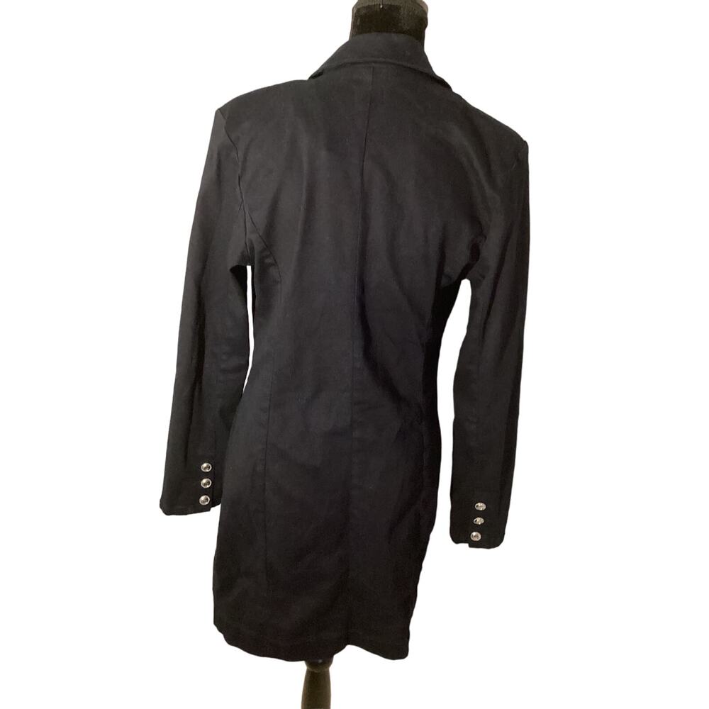 Guess Navy Button Up Dress - Picture 3 of 7